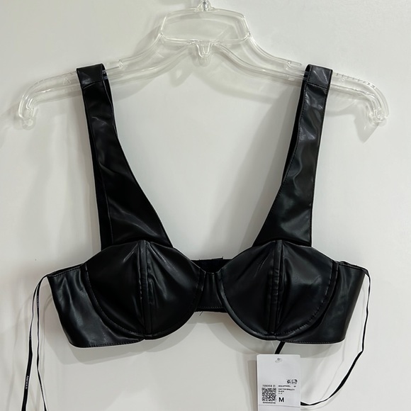 Forever 21 Other - Forever 21 Faux Leather Bralette